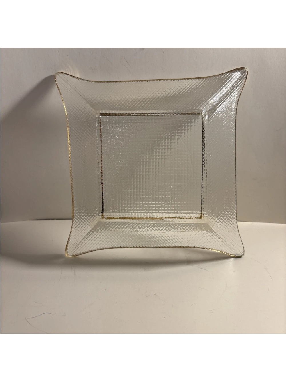 Vintage Mid-Century Glass Trinket Dish